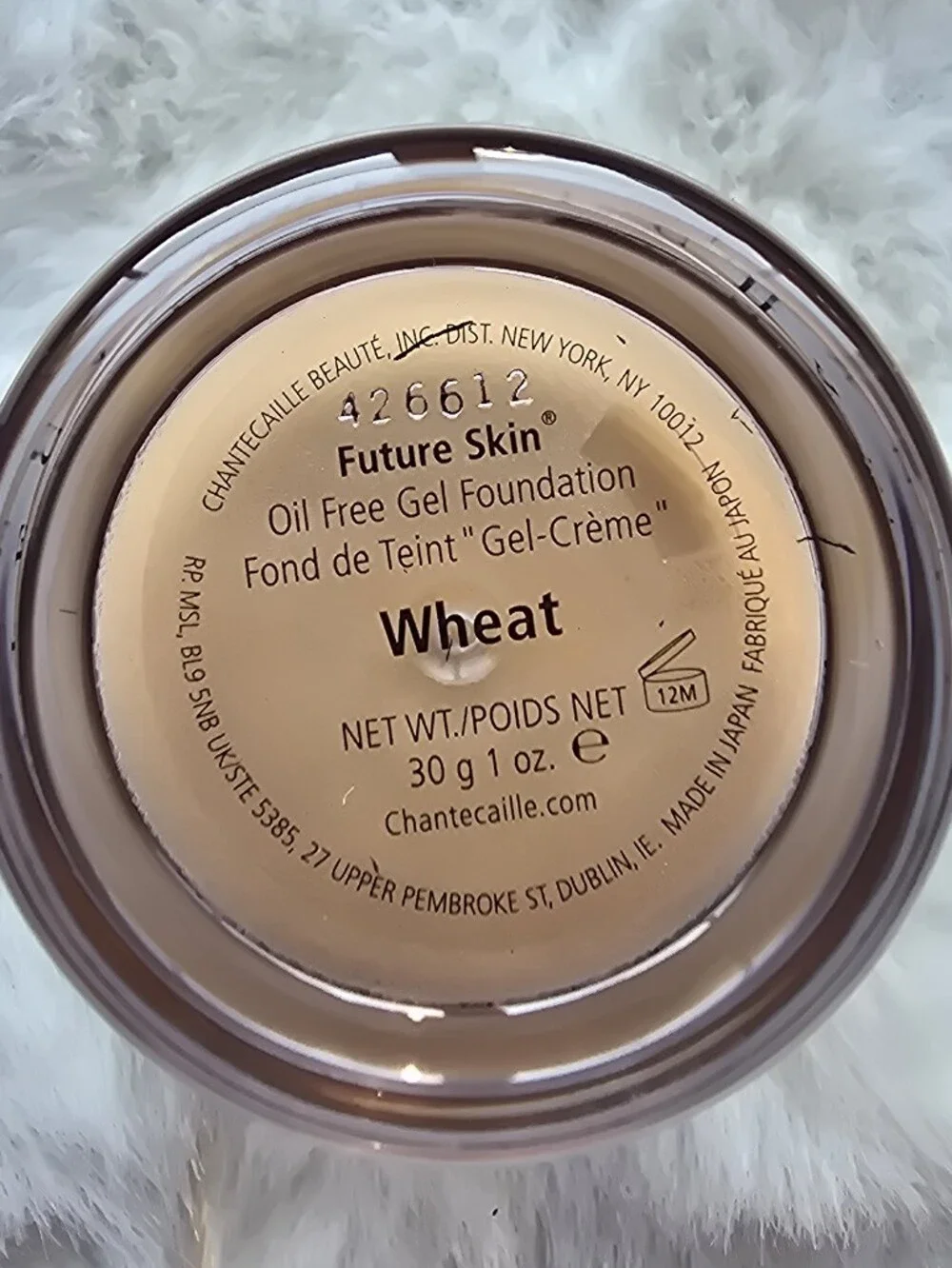 Chantecaille Future Skin Gel Foundation Wheat New With Box